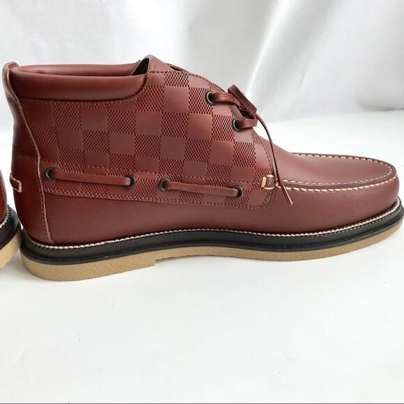 Louis Vuitton Damier High Top Ankle Boot  6.5(7US) - Picture 7 of 15